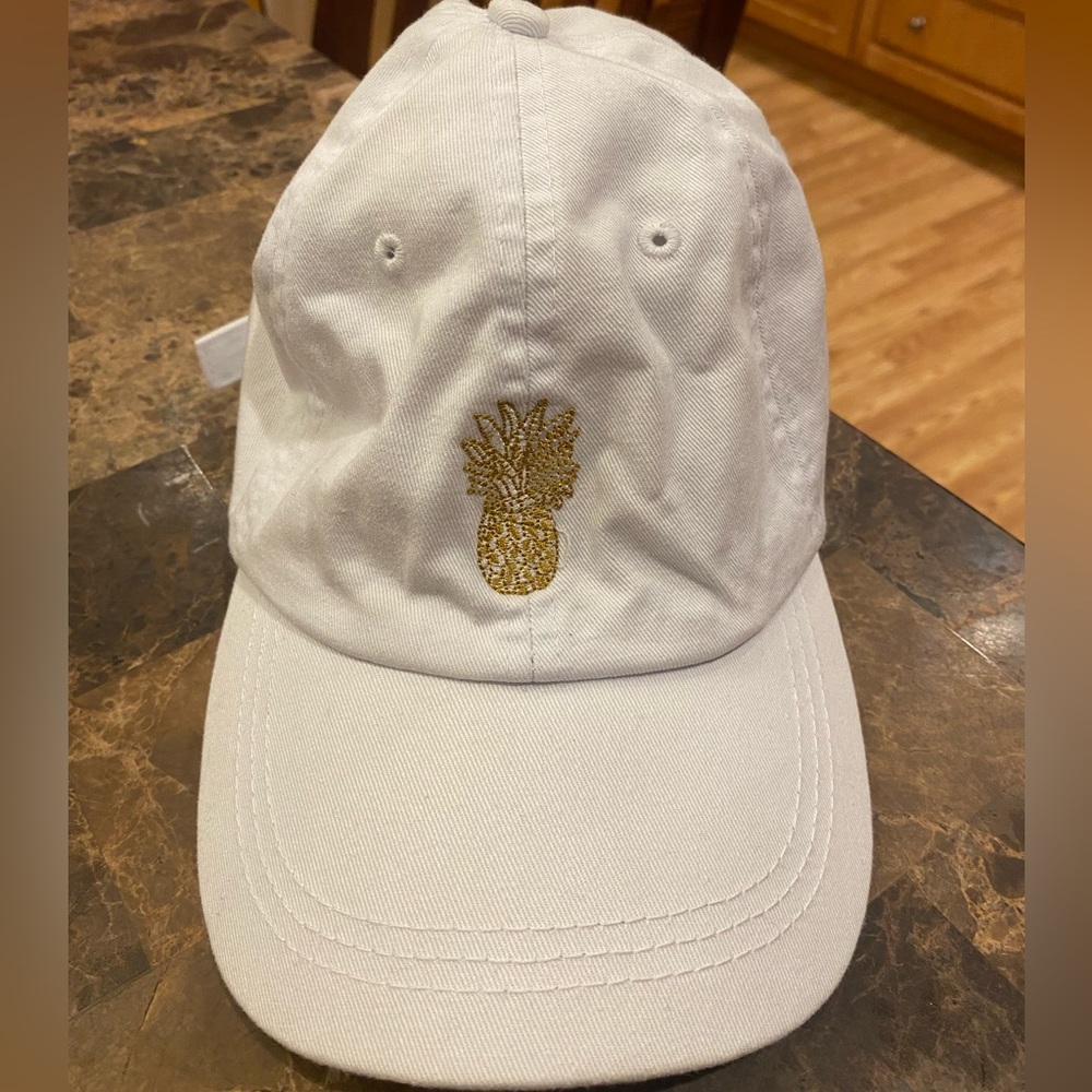 Charlie Paige Baseball Cap. OS. Color: white